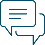 Text bubbles